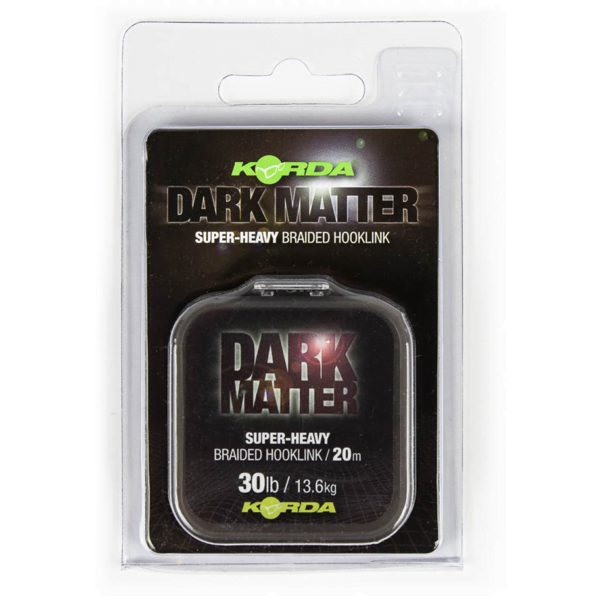 Korda Dark Matter Super-Heavy Hooklink Braid 30lb 20mt