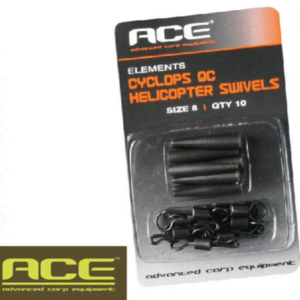 ACE CYCLOPS QC HELICOPTER SWIVELS SIZE 8 10 UNI