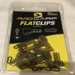 Avid Carp Flat Clips 10 Clips + 10 Flat Links 1