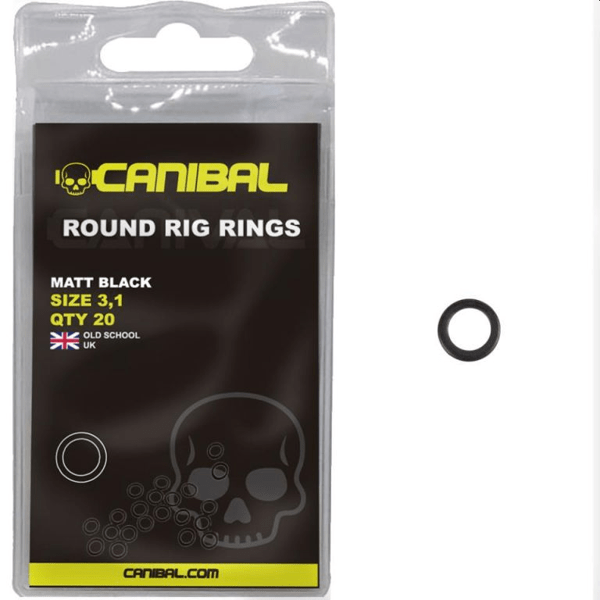 Canibal Round Rig Rings Size 3,1 20mm
