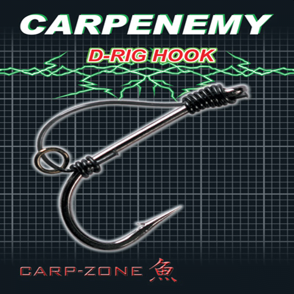 CARPZONE-D-RIG-HOOK Carp Zone D-Rig Hook