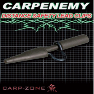 Carp Zone Distance Safety Lead Clips Green