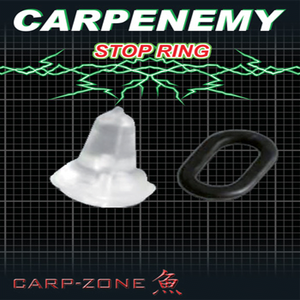 CARPZONE-STOP-RING Carp Zone Stop Ring Clear 20uni+10uni Oval Ring