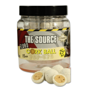 DYNAMITE BAITS THE SOURCE CORK BALL POP-UP FLURO 15MM