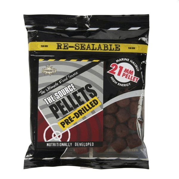 DYNAMITE BAITS THE SOURCE PELLET PRE-DRILLED 21MM 350GR