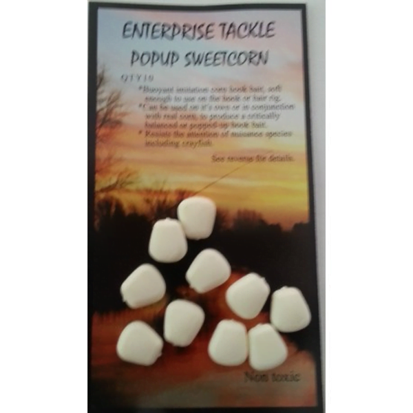 Enterprise Tackle Imitación Maíz Pop-up Blanco