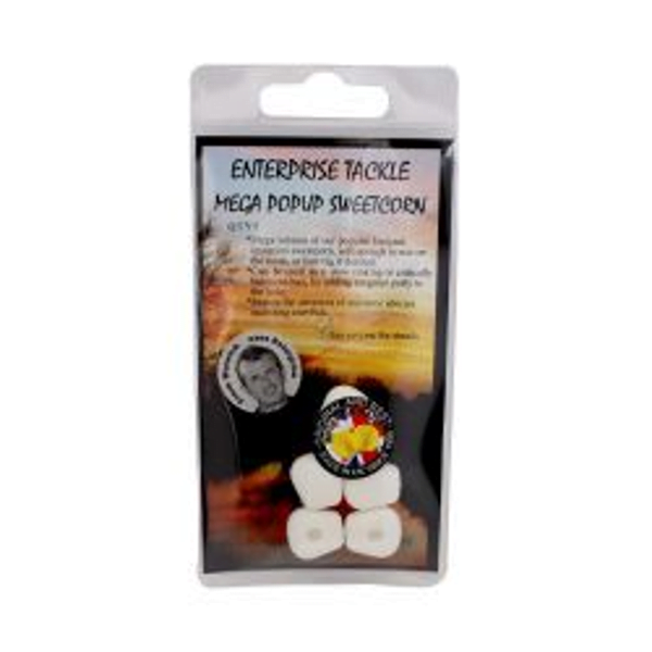 Enterprise Tackle Imitación Maíz Mega Blanco