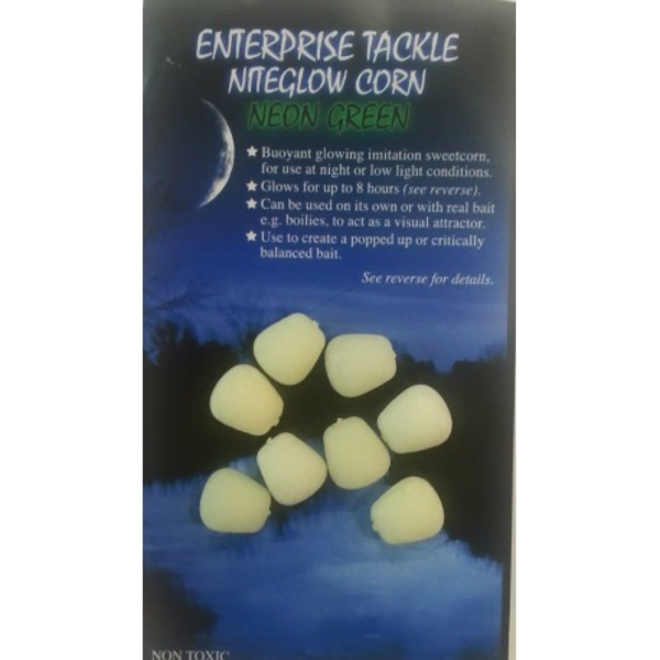 Enterprise Tackle Imitación Maíz Pop-up Niteglow Corn Neon Green Large