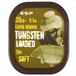 ESP Tungsten Loaded Soft Camo Brown 10mt