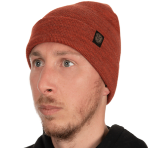 Fox Beanie Burnt Orange Marl