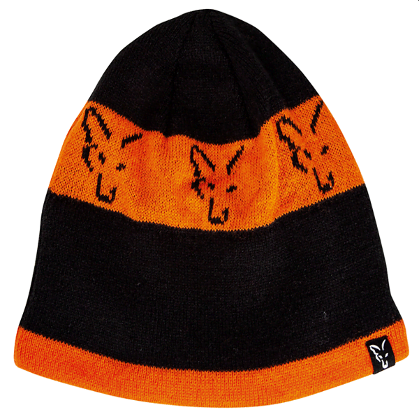 FOX-COLLECTION-BEANIE-BLACK-ORANGE-1