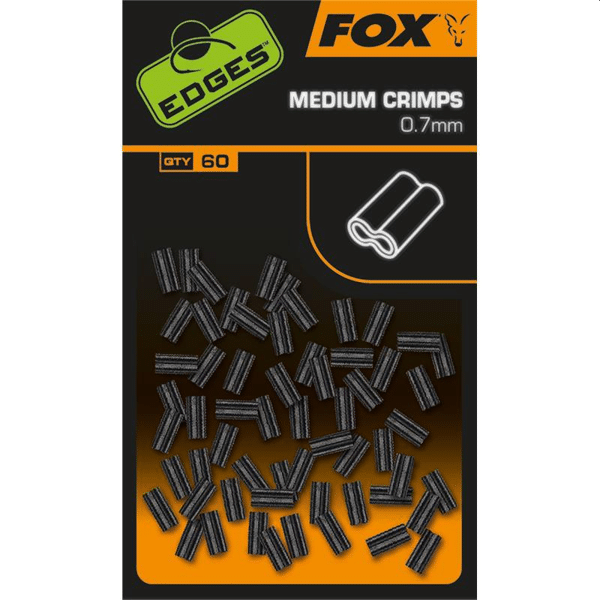 Fox Edges Small Crimps 0.60mm 60uni