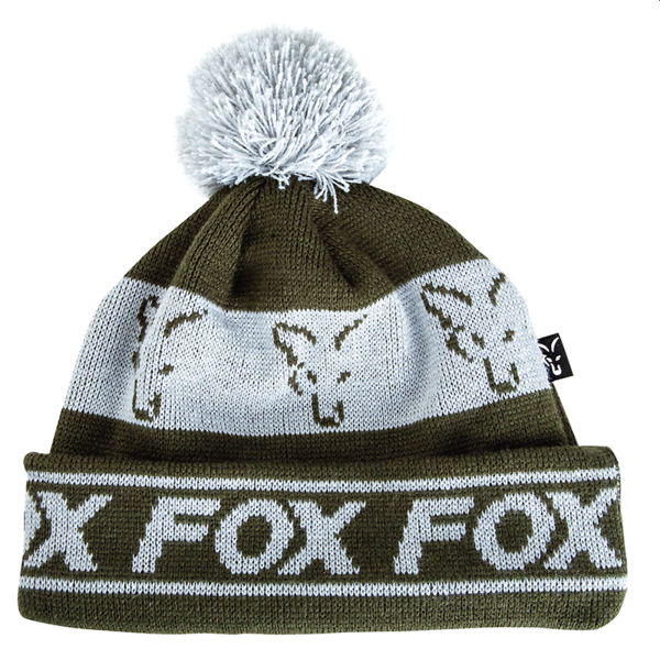 FOX-FLEECE-LINED-BOBBLE-GREEN-SILVER-1