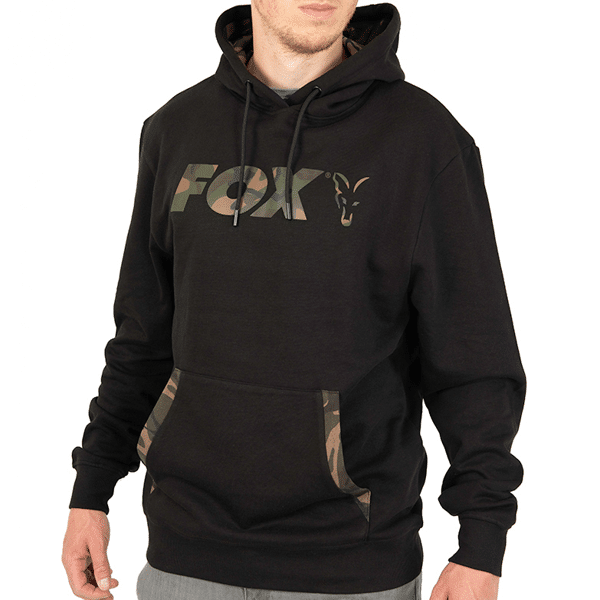 FOX LIGHTWEIGHT PULLOVER HOODY BLACK/CAMO