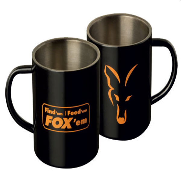 Fox Taza de Acero Inoxidable