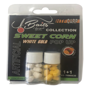 HTF CARP SWEET CORN WHITE GOLD POP-UP