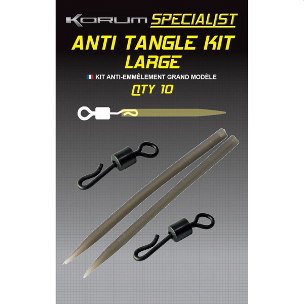 KORUM ANTI TANGLE KIT LARGE 10 UNI