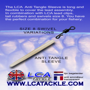 LCA Tackle Anti Tangle Sleeve Brown