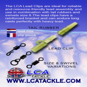 LCA Tackle Tail Rubber Brown Traslúcido