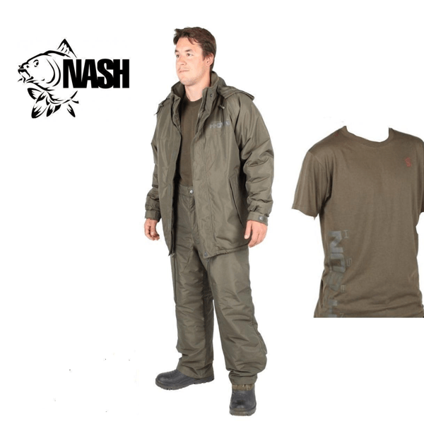 NASH H-GUN JACKET, TROUSERS & T-SHIRT COMBO XL