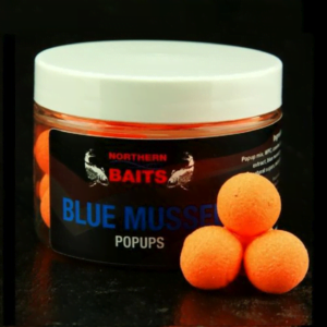 Northern Baits Blue Mussel Pop Ups Orange