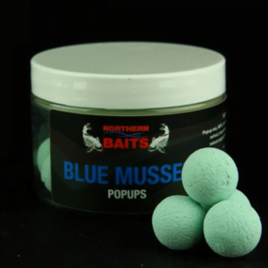 Northern Baits Blue Mussel Pop ups Blue