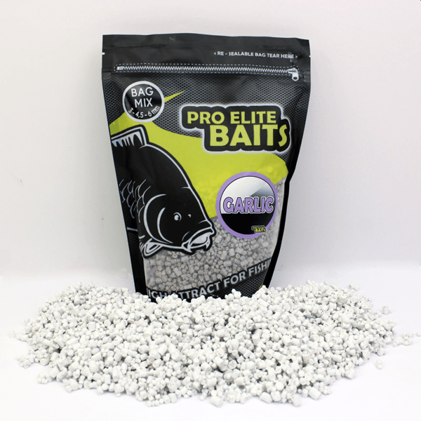 Pro Elite Baits Classic Bag Mix Pellets Garlic 3,4´5,6mm 800gr