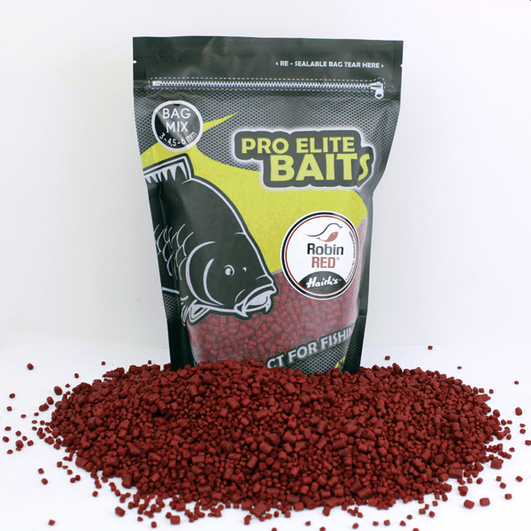 Pro Elite Baits Classic Bag Mix Pellets Robin-Red 3,4´5,6mm 800gr