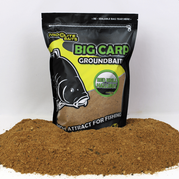 Pro Elite Baits Classic Big Carp Groundbaits Red Krill & Halibut 1800gr