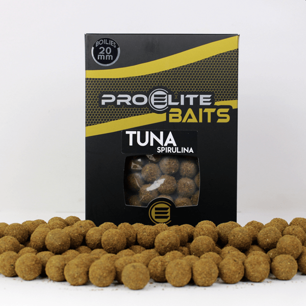 Pro Elite Baits Tuna Spirulina Gold Boilies 20mm 1kg
