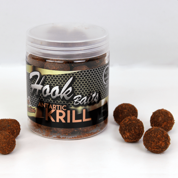 Pro Elite Baits Antartic Krill Gold Hard Hook Baits