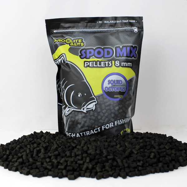 Pro Elite Baits Classic Spod Mix Pellets Squid-Octopus 8mm 1,800gr