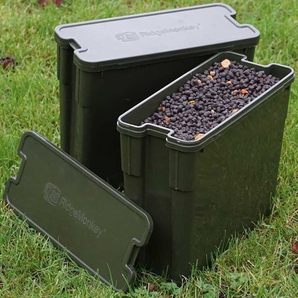 RidgeMonkey Modular Bucket System Deep Tray XL Twin Pack
