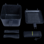 Ridgemonkey Connect Deep Pan-Griddle Xl Granite Edition