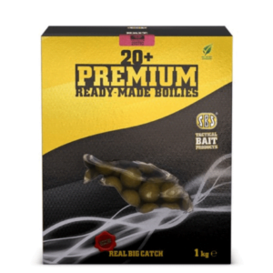 SBS 20+ PREMIUM BOILIES KRILL & HALIBUT 20MM 1KG