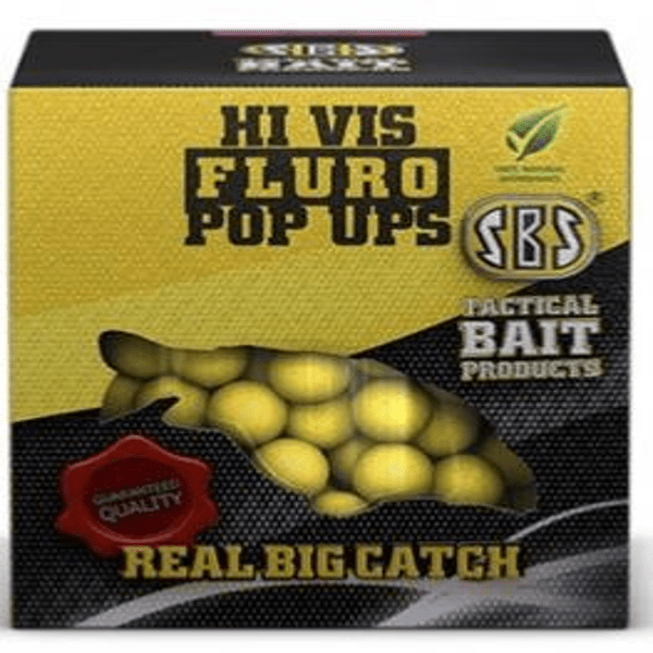 SBS Fluro Hi Vis Pop-up Squid & Octopus 16/18/20mm