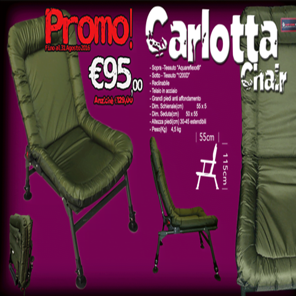 Carp Zone Silla Carlota Aquareflexx
