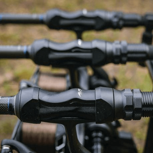 Cañas para practicar la modalidad de carpfishin y pesca de carpas