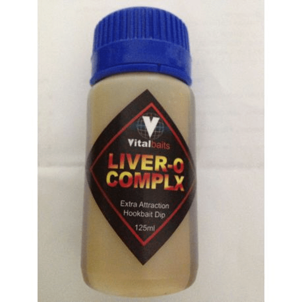 VITAL-BAITS-LIVER-DIP Vital Baits Liver-O Complx Bait Dip 125ml