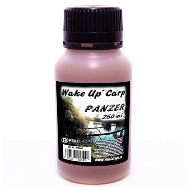 WAKE-REAL-PANZER Wake Up Carp Real Drops Panzer 250ml