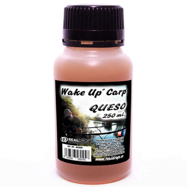 Wake Up Carp Real Drops Queso 250ml