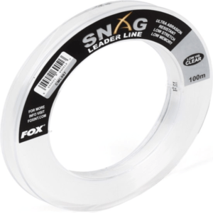 Fox Snag Leader Line Clear 45lb 100mt 0.60mm