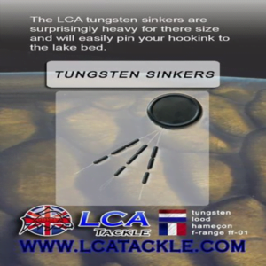 LCA Tackle Tungsten Sinker Talla L