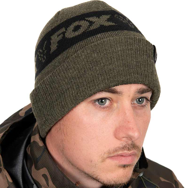 FOX BEANIE GREEN 1