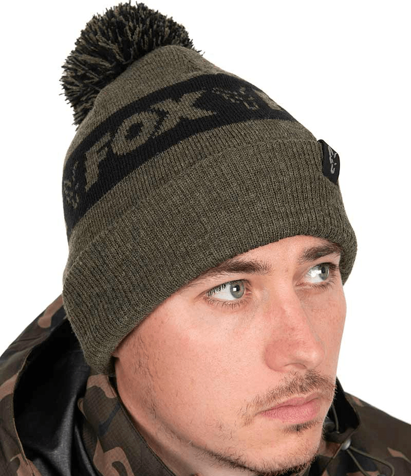 gorro Fox Collection Bobble Hat Green/Black