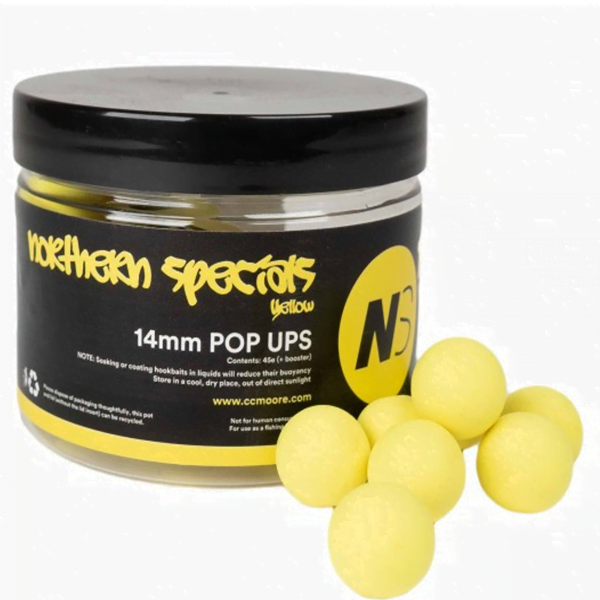 CC Moore NS1 Yellow Pop Ups 14mm
