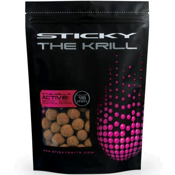 Sticky Baits The Krill Boilies Active Shelflife