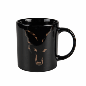 Fox Black and Camo Head Ceramic Mug