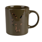Fox Green And Camo Head Ceramic Mug