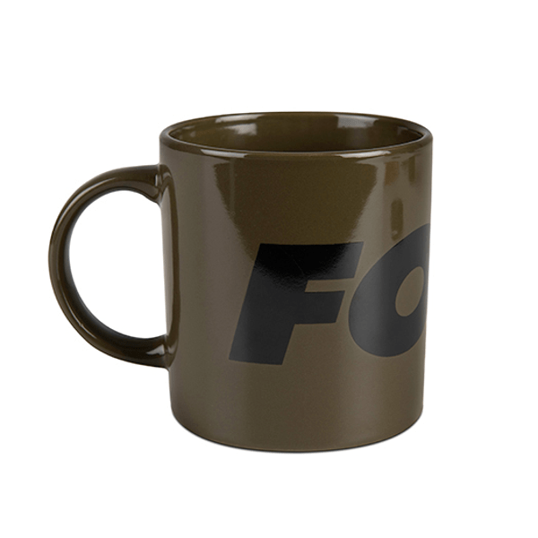 Fox Green and Black Logo Ceramic Mug